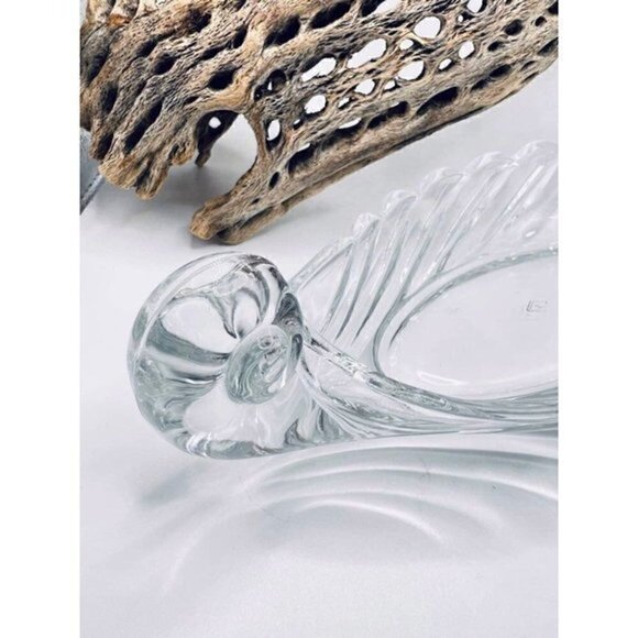 VINTAGE HEISEY Crystolite Relish Pickle Dish - Picture 2 of 6